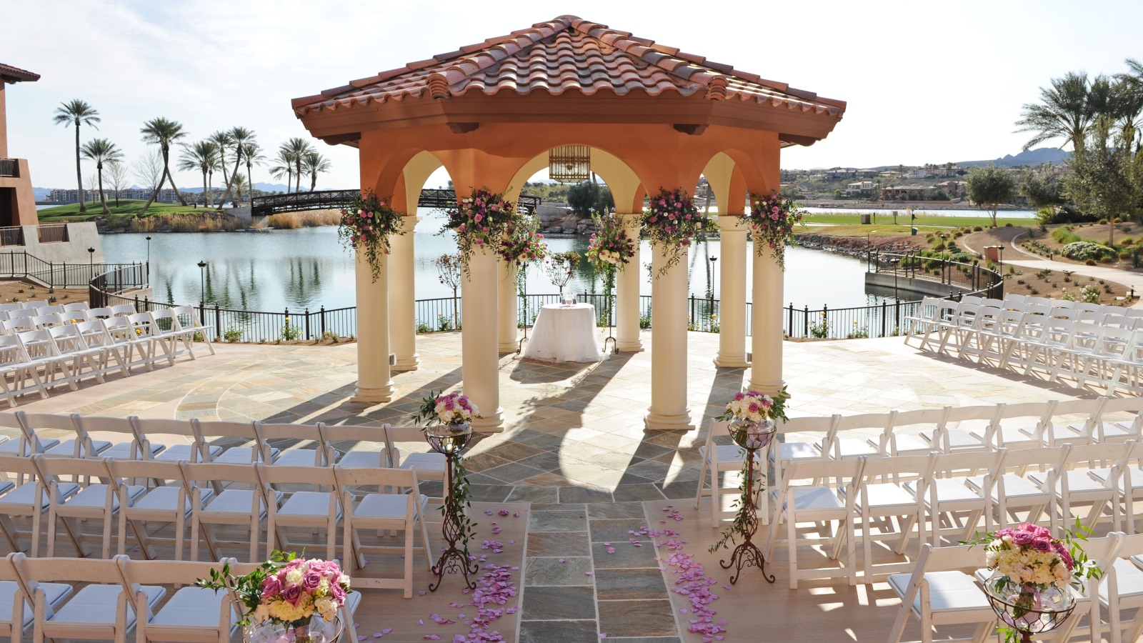 Lake Las Vegas Weddings The Westin Resort Spa Lake Las Vegas Wedding Venues Andalusian Gardens